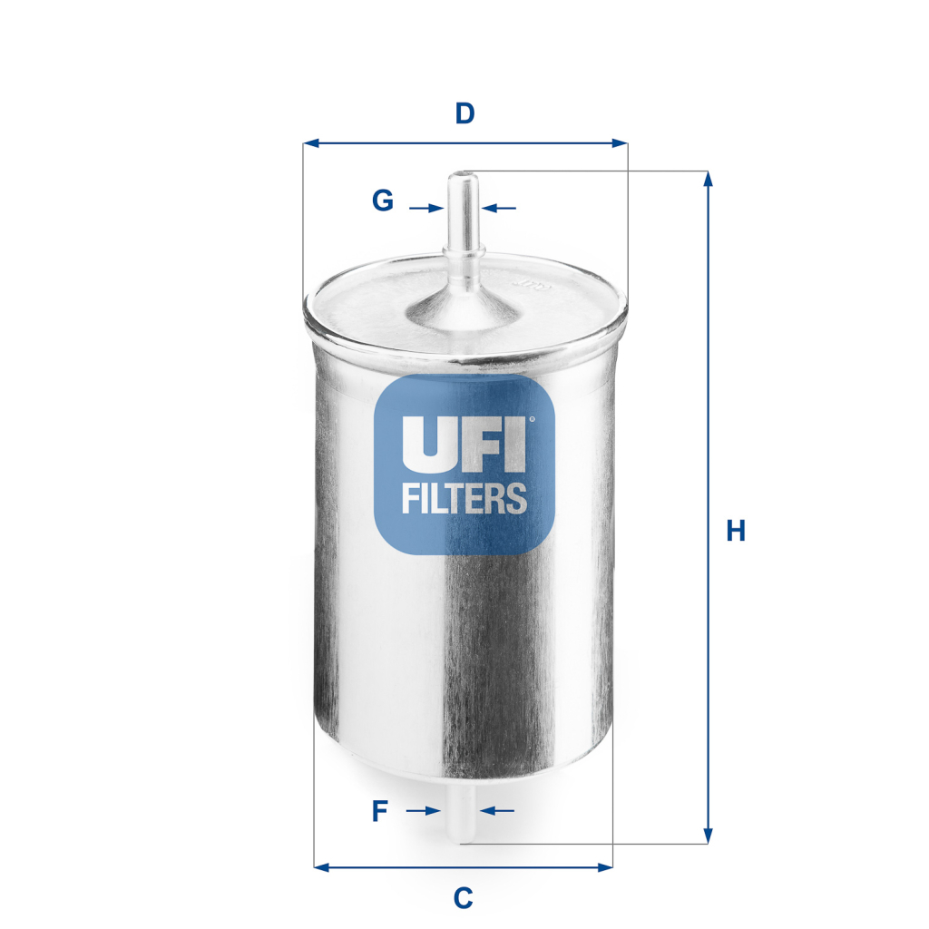 Фільтр паливний UFI 31.718.00 - зображення 1