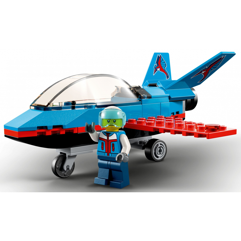 Конструктор LEGO City Great Vehicles Трюковий літак 59 деталей (60323) - зображення 3