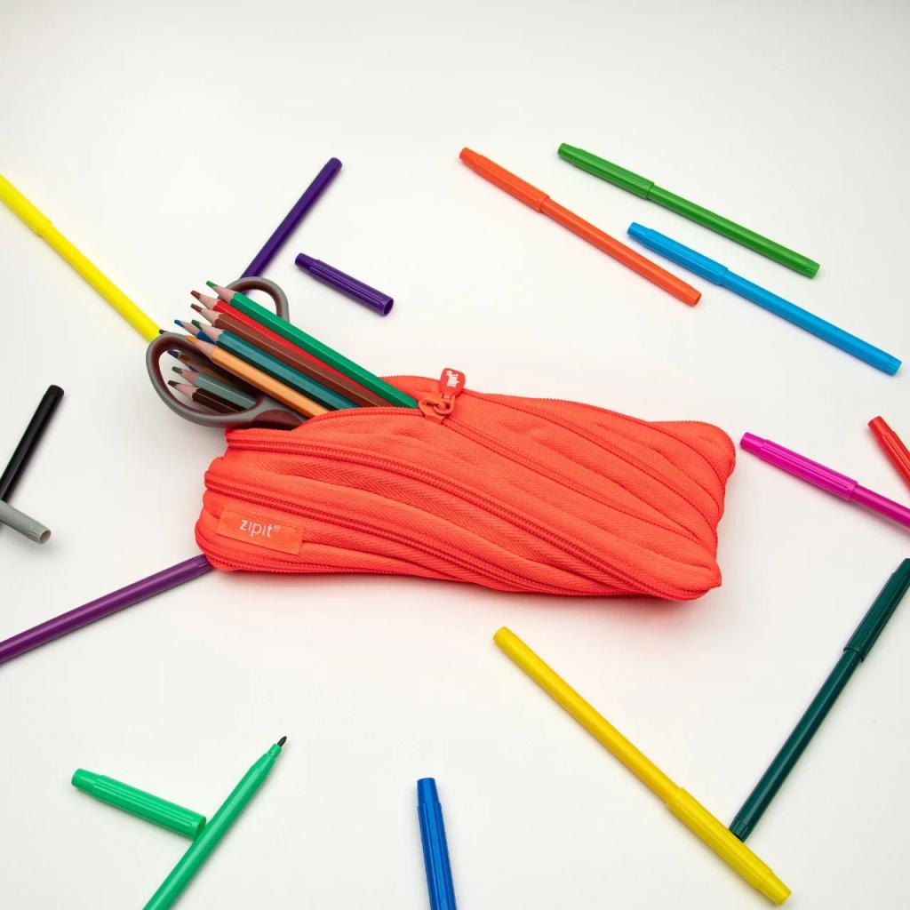 Пенал Zipit Neon Glowing Peach (ZT-NN-2) - зображення 3