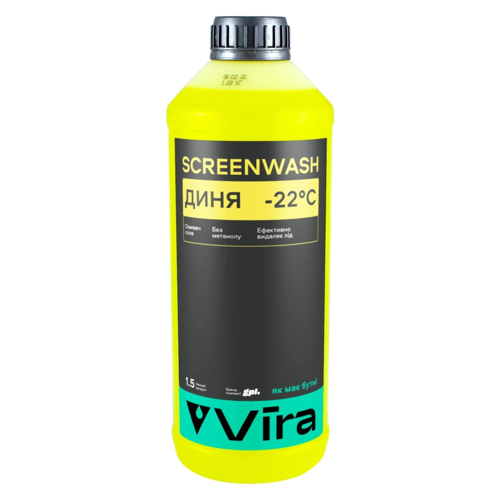 Омивач автомобільний VIRA -22 °С "Диня" 1,5 л (VI0500) - изображение 1