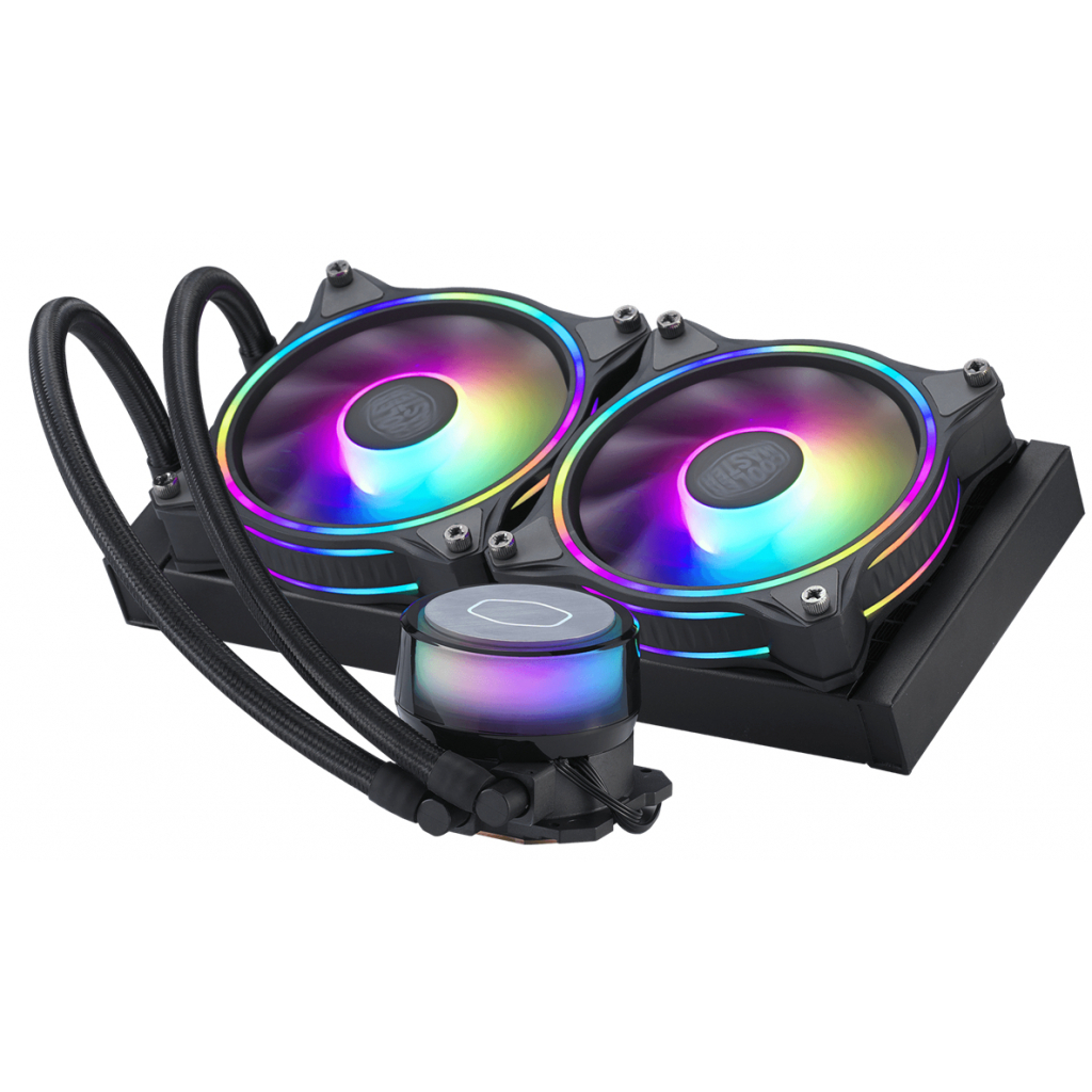 Система рідинного охолодження CoolerMaster MasterLiquid ML240 Illusion (MLX-D24M-A18P2-R1) - зображення 2