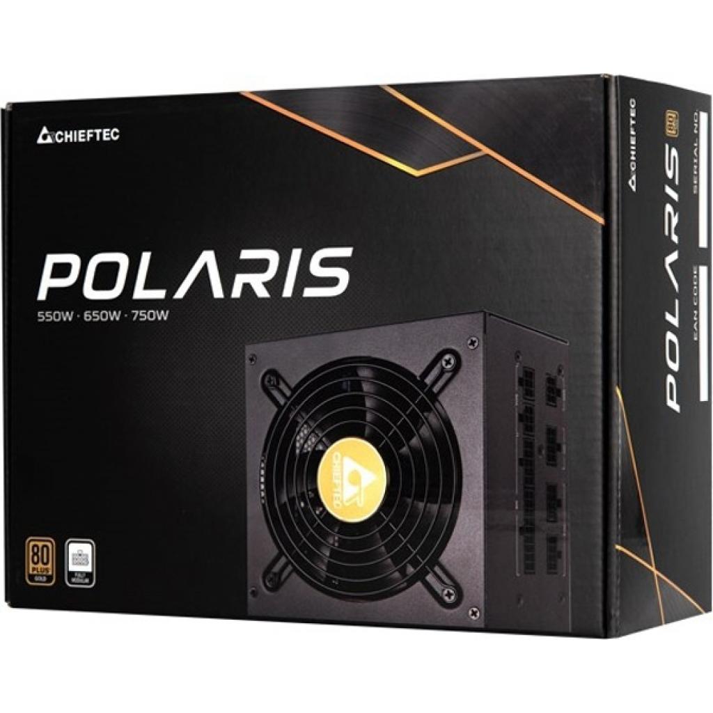 Блок живлення Chieftec 550W POLARIS (PPS-550FC) - зображення 4