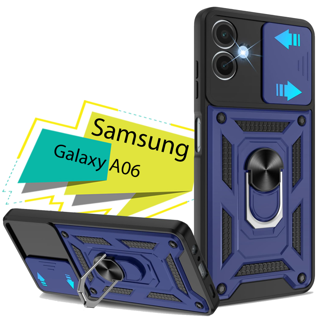 Чохол до мобільного телефона BeCover Military Samsung Galaxy A06 SM-A065 Blue (713066) - зображення 1