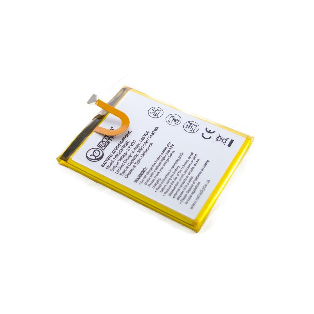 Акумуляторна батарея Extradigital Huawei Y6 Pro 3900 mAh (BMH6495) - зображення 3