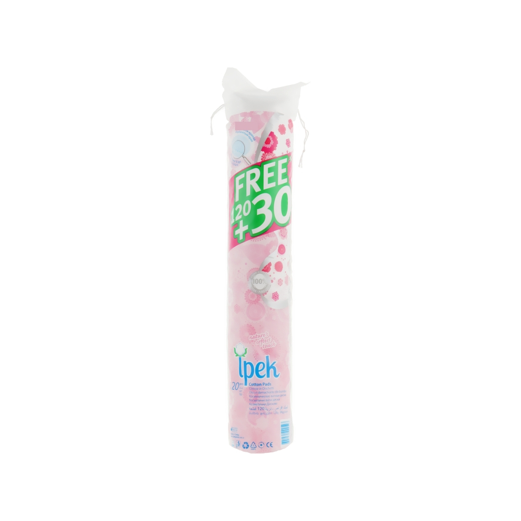 Ватні диски Ipek 120 шт. (8691275000523) - зображення 1