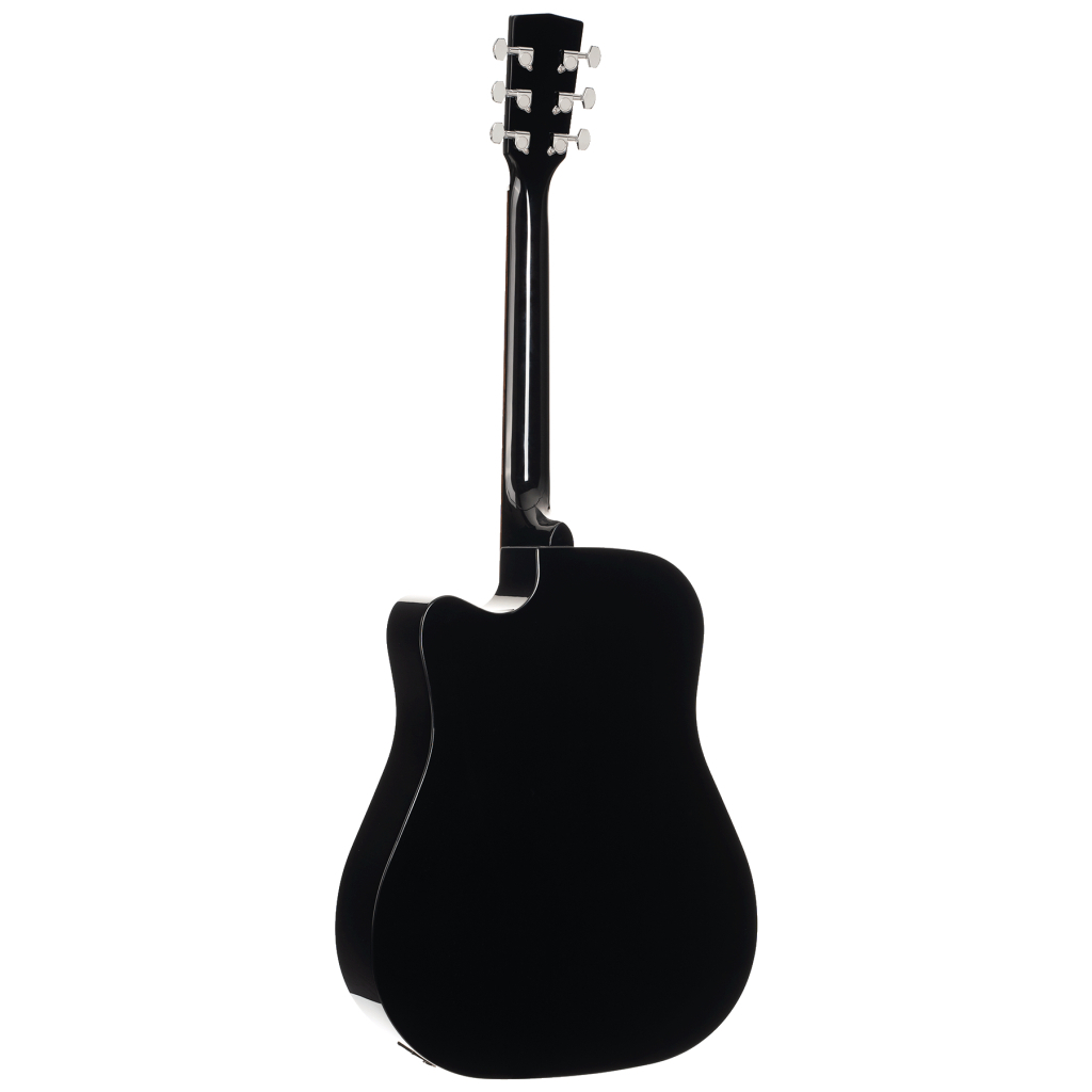 Гітара електроакустична Cort Earth 60CE Black Gloss - зображення 2