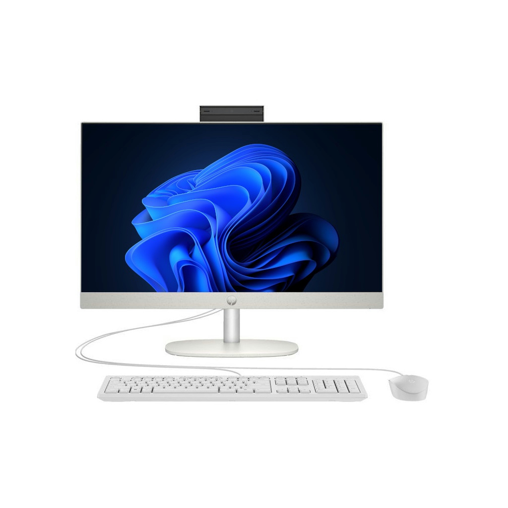 Комп'ютер HP ProOne 240 G10 AiO / i5-1335U, 16, 512, K&M, WiFi (9H6H6ET) - зображення 1
