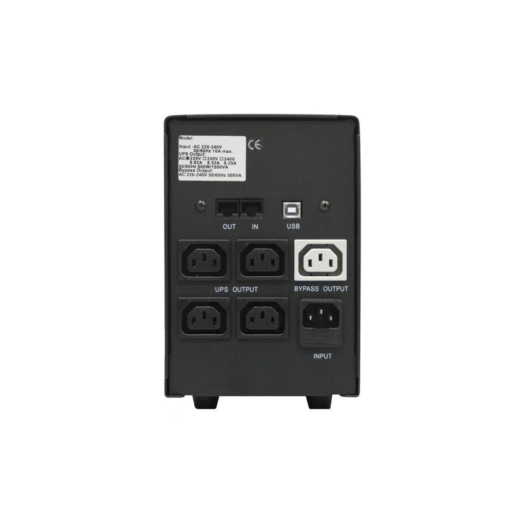 Пристрій безперебійного живлення BNT-1000 AP USB Powercom - зображення 2
