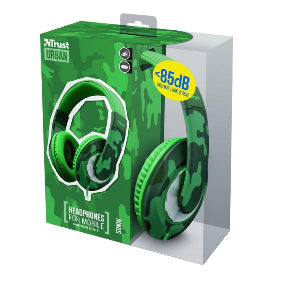 Навушники Trust Sonin Kids Over-Ear Jungle Camo (22203) - зображення 7