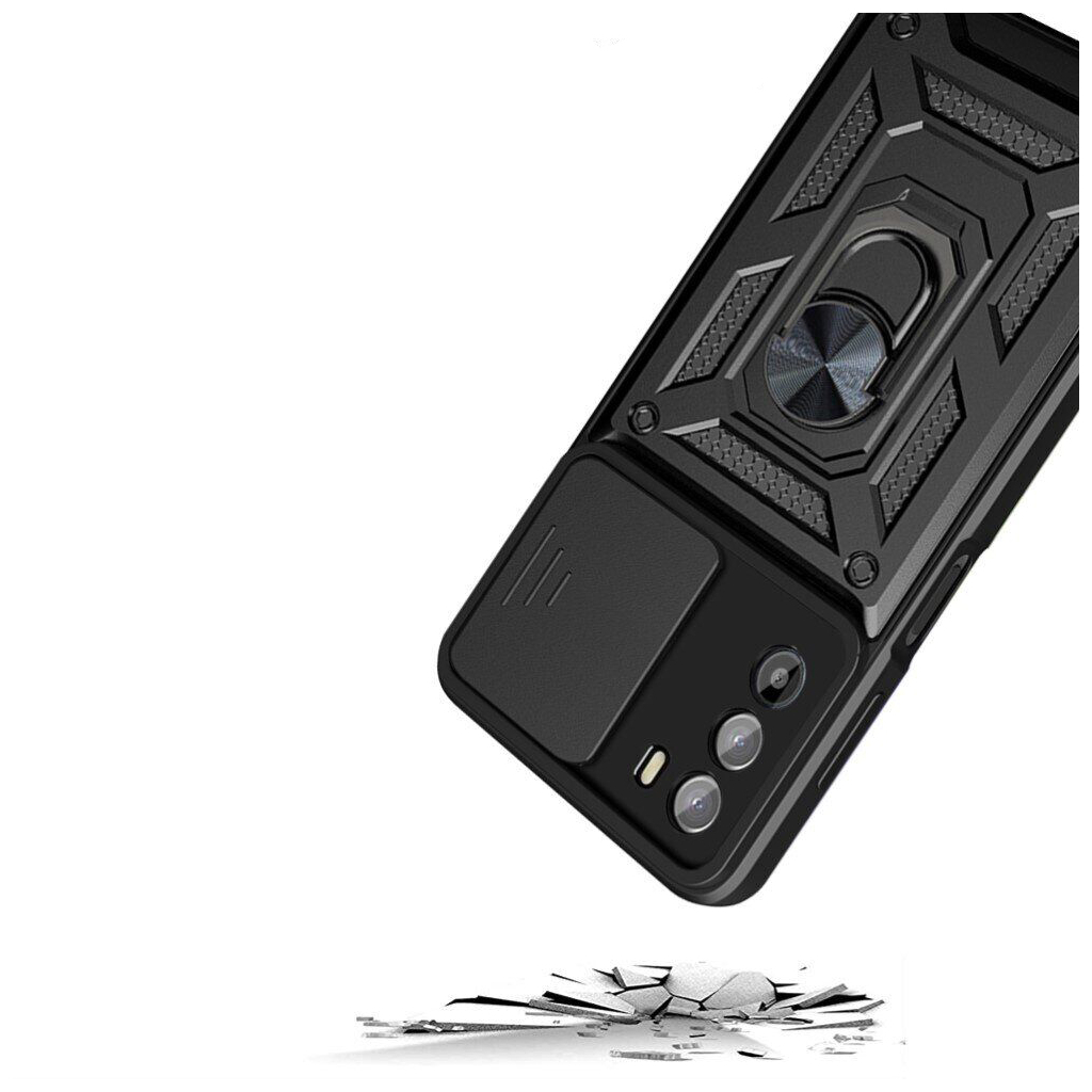Чохол до мобільного телефона BeCover Military Motorola Moto G52/G82 Black (709972) - зображення 4