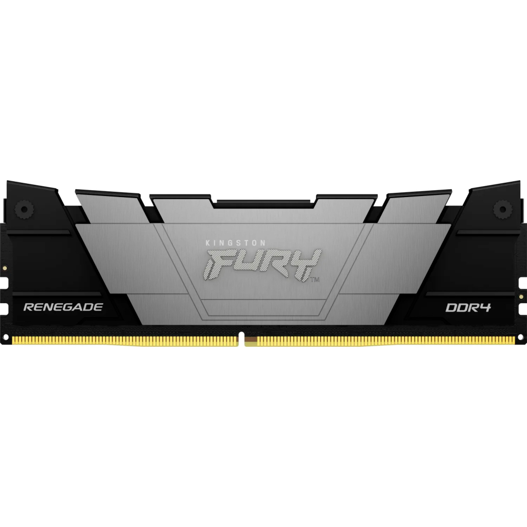 Модуль пам'яті для комп'ютера DDR4 16GB 2666 MHz Fury Renegate Black Kingston Fury (ex.HyperX) (KF432C16RB12/16) - зображення 1