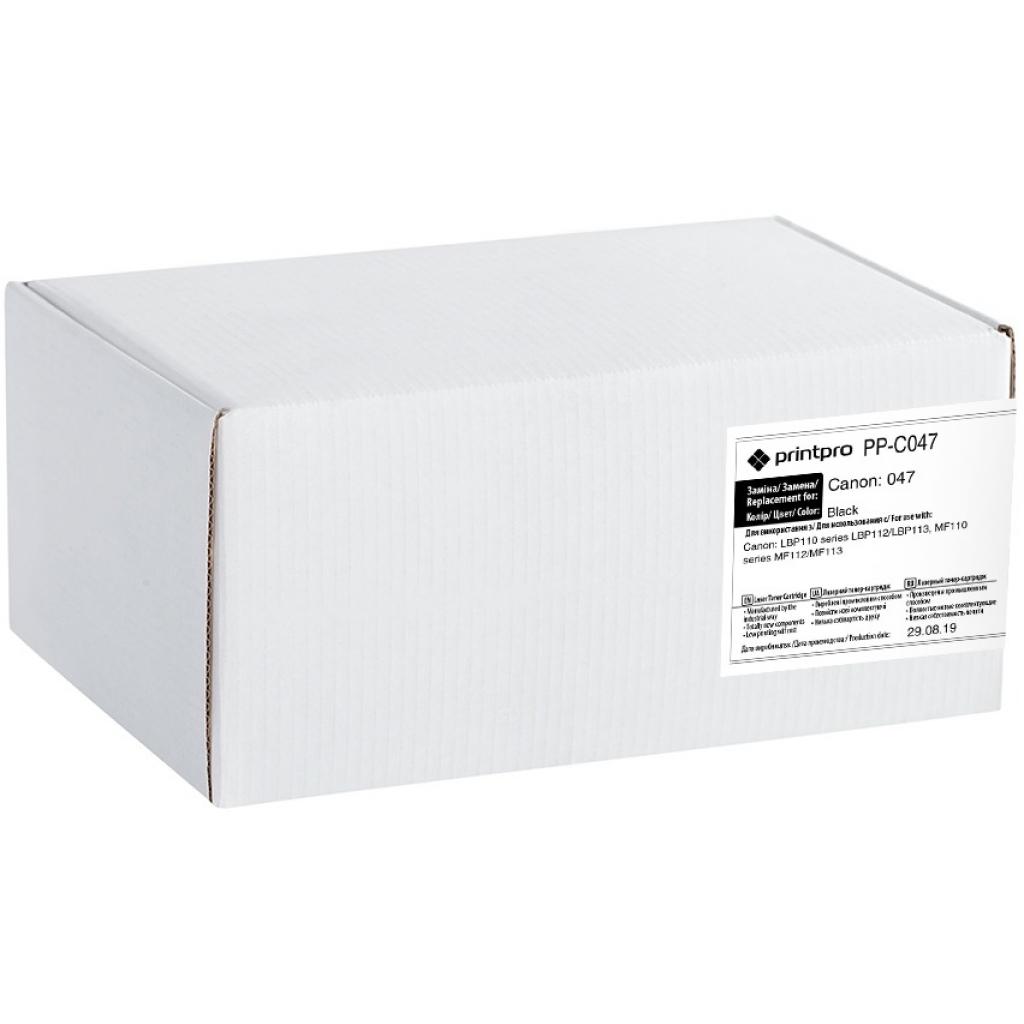Картридж PrintPro CANON 047 LBP112/MFP112/113 (PP-C047) - зображення 1