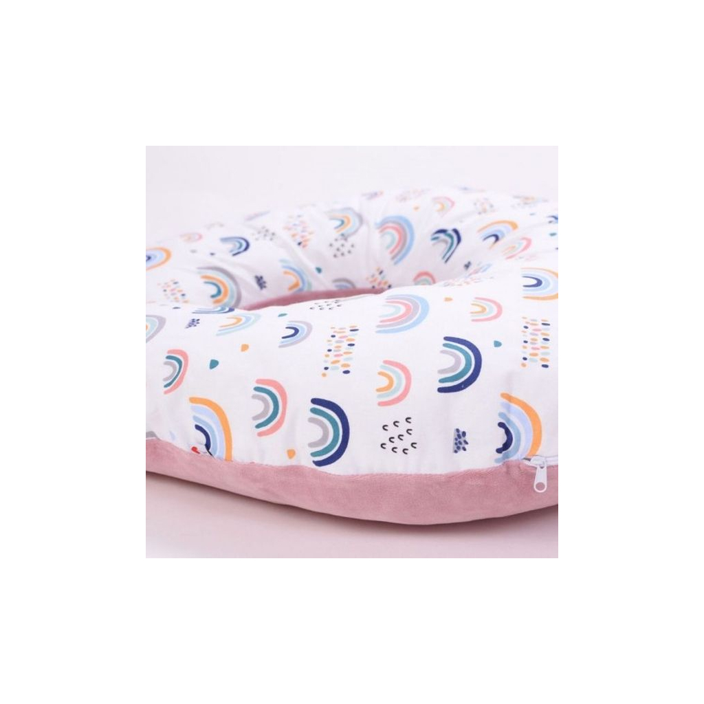 Подушка Верес для годування Comfort Velour Rainbow 150х57 (302.02.4) - зображення 3