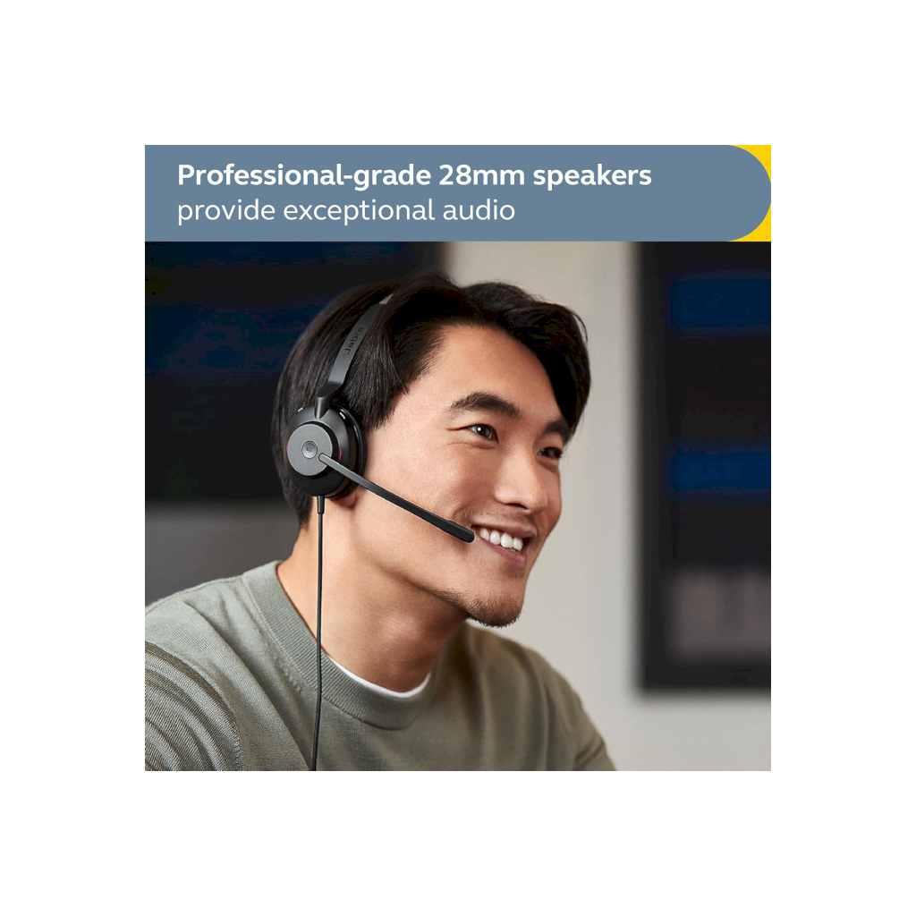 Навушники Jabra Evolve 2 30 SE MS USB-C/A Stereo (23189-999-779) - зображення 9