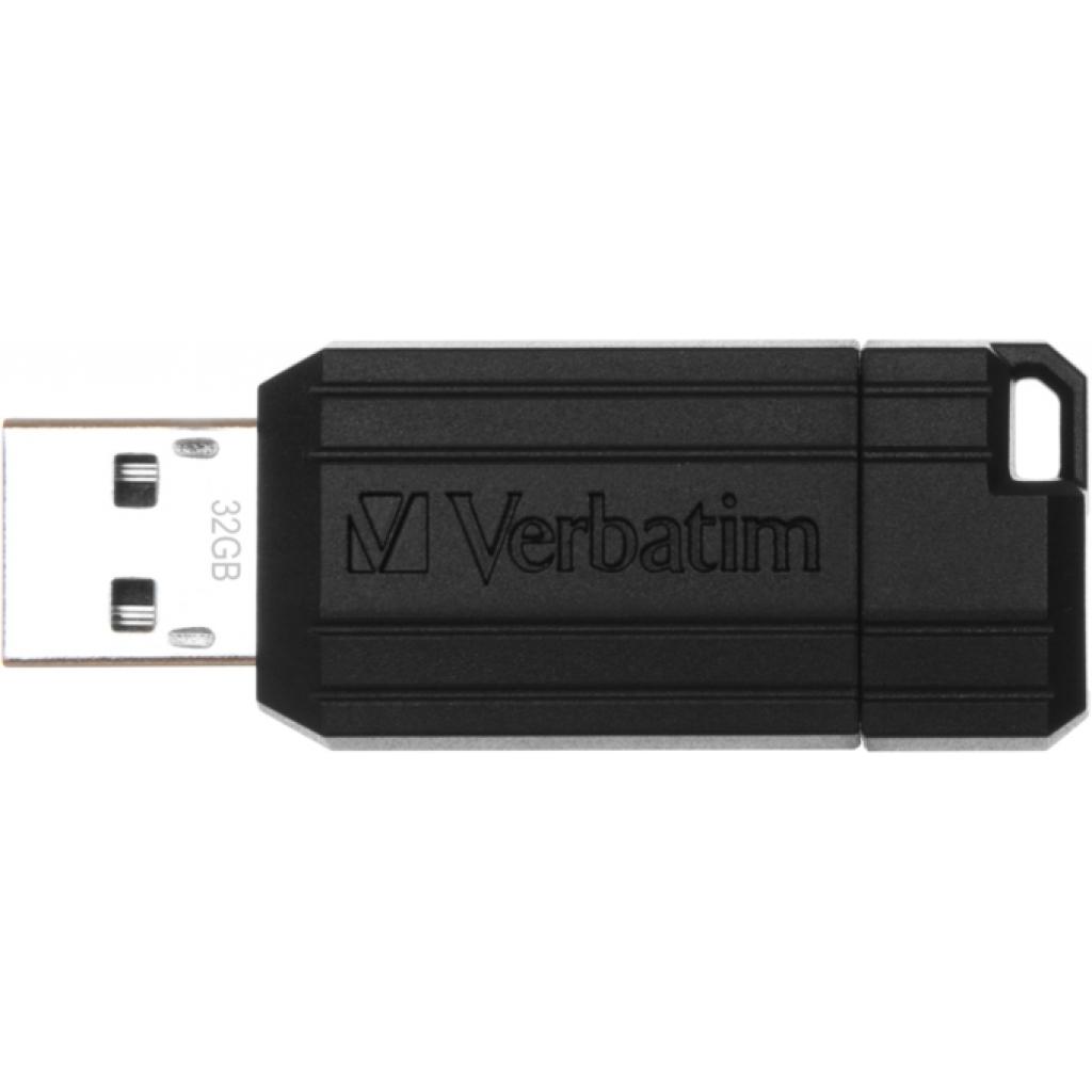 USB флеш накопичувач Verbatim 32GB Store 'n' Go Pin Stripe Black USB 2.0 (049064) - зображення 4