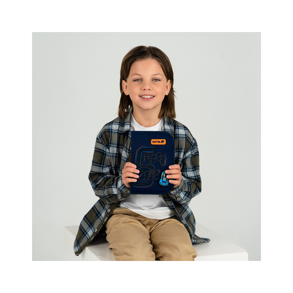 Пенал Kite 622 Speed Zone, 1 відділення, 2 відворот (K25-622-4) - зображення 7