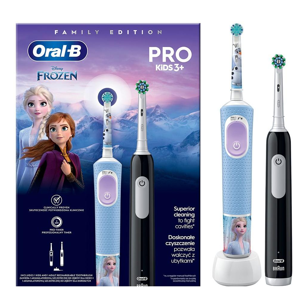 Електрична зубна щітка Oral-B D103 Frozen - зображення 1