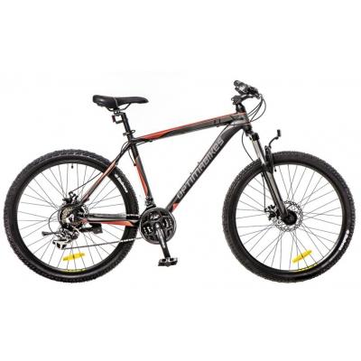 Велосипед Optimabikes 27.5" F-1 2017 AM 14G DD рама-19" Al чорно-червоний (OPS-OP-27.5-015) - зображення 1