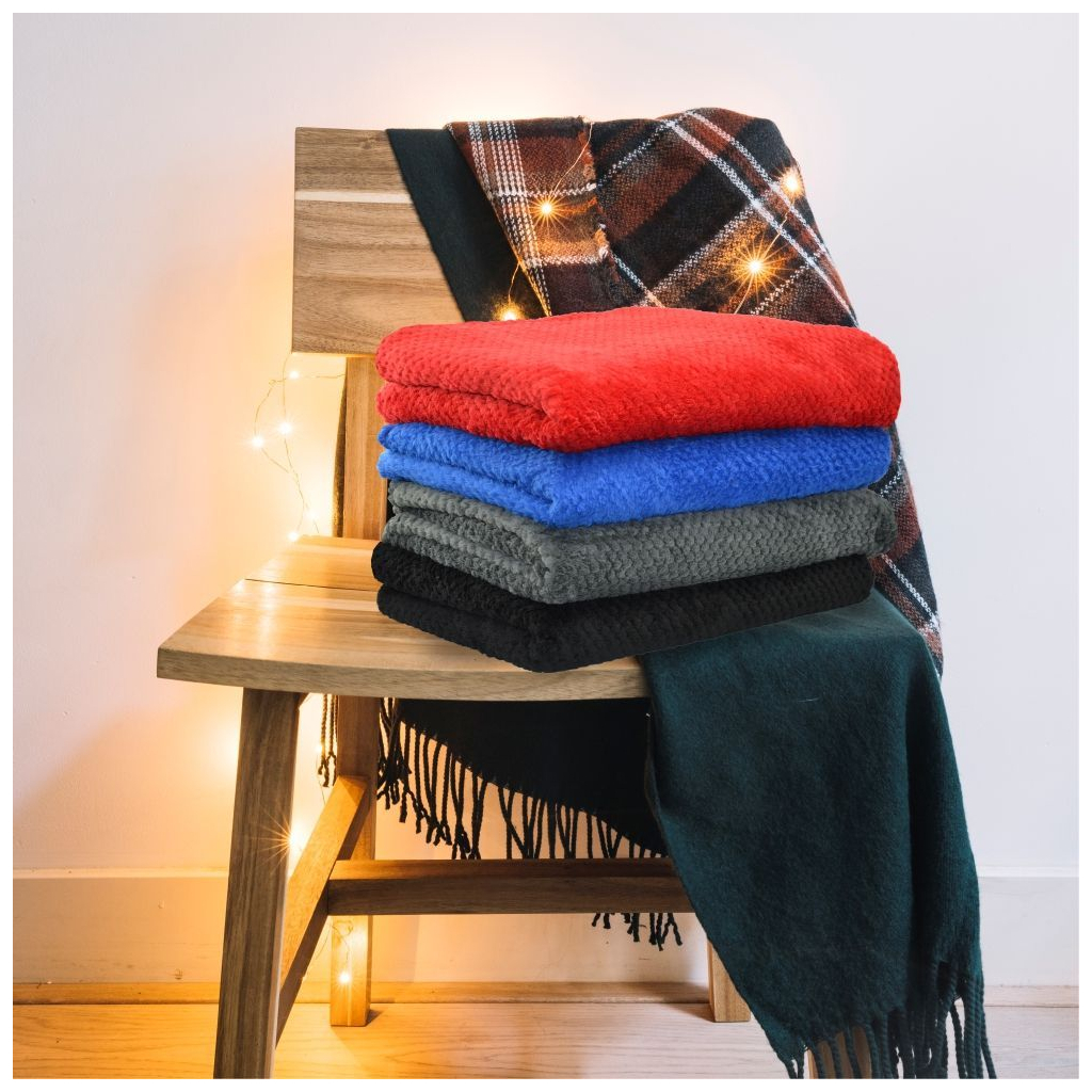 Плед Bergamo Diamond червоний 130 х 180 см (70030205-02) - изображение 5