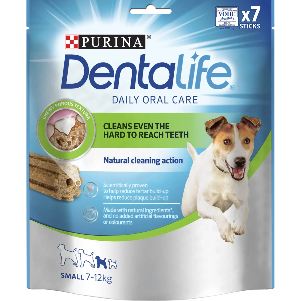 Ласощі для собак Purina DentaLife Small Для підтримки здоров'я порожнини рота 115 г (7613035379817) - изображение 1