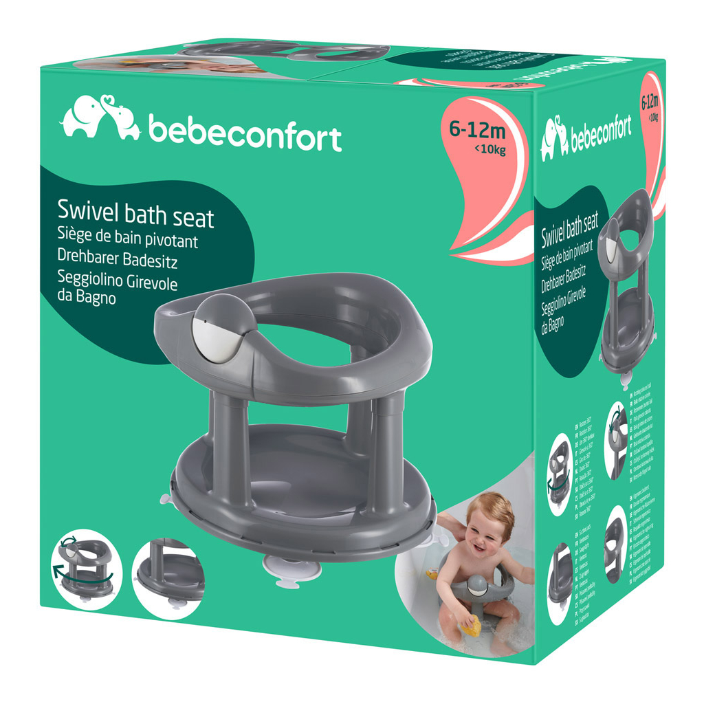 Сидіння у ванну Bebe Confort поворотне, Grey (3107204500) - зображення 2