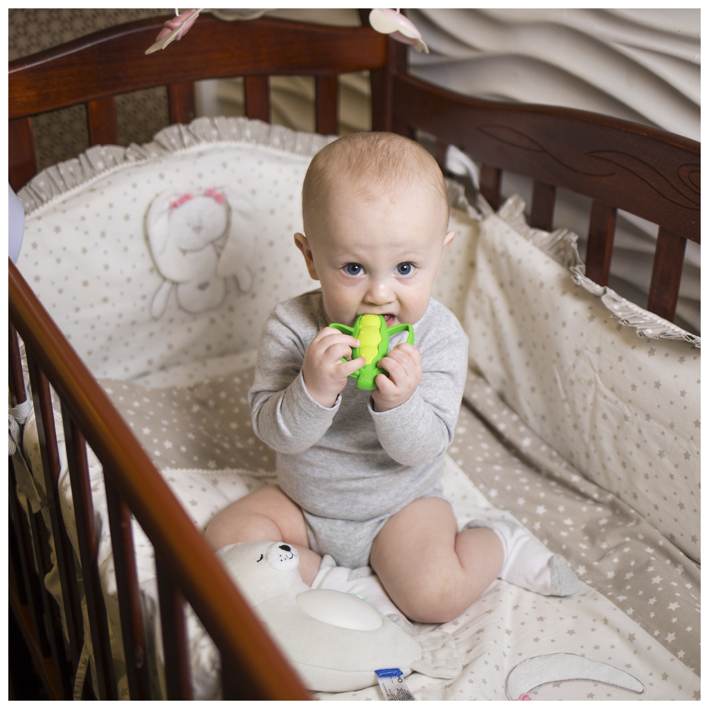 Прорізувач Infantino текстурний "Горошок" (316577) - зображення 5