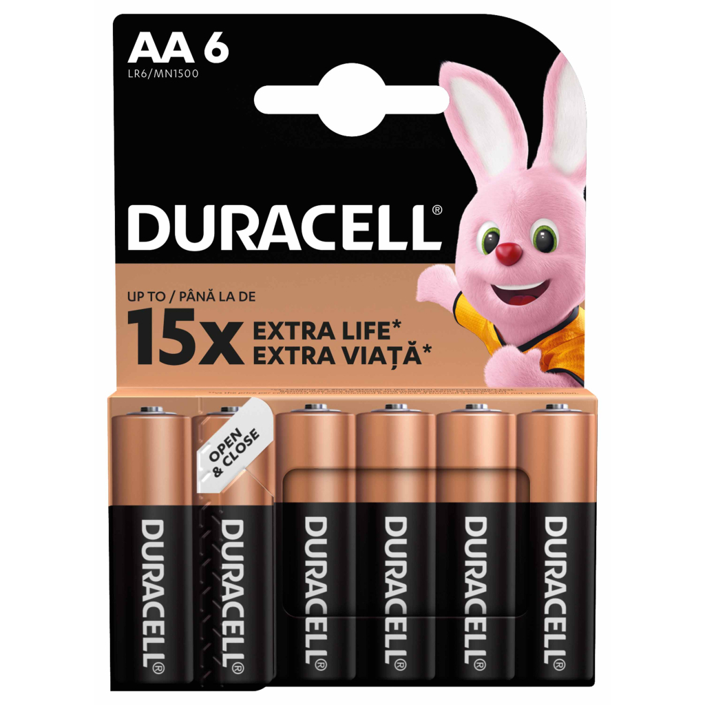 Батарейка Duracell AA лужні 6 шт. в упаковці (5007757) - изображение 2
