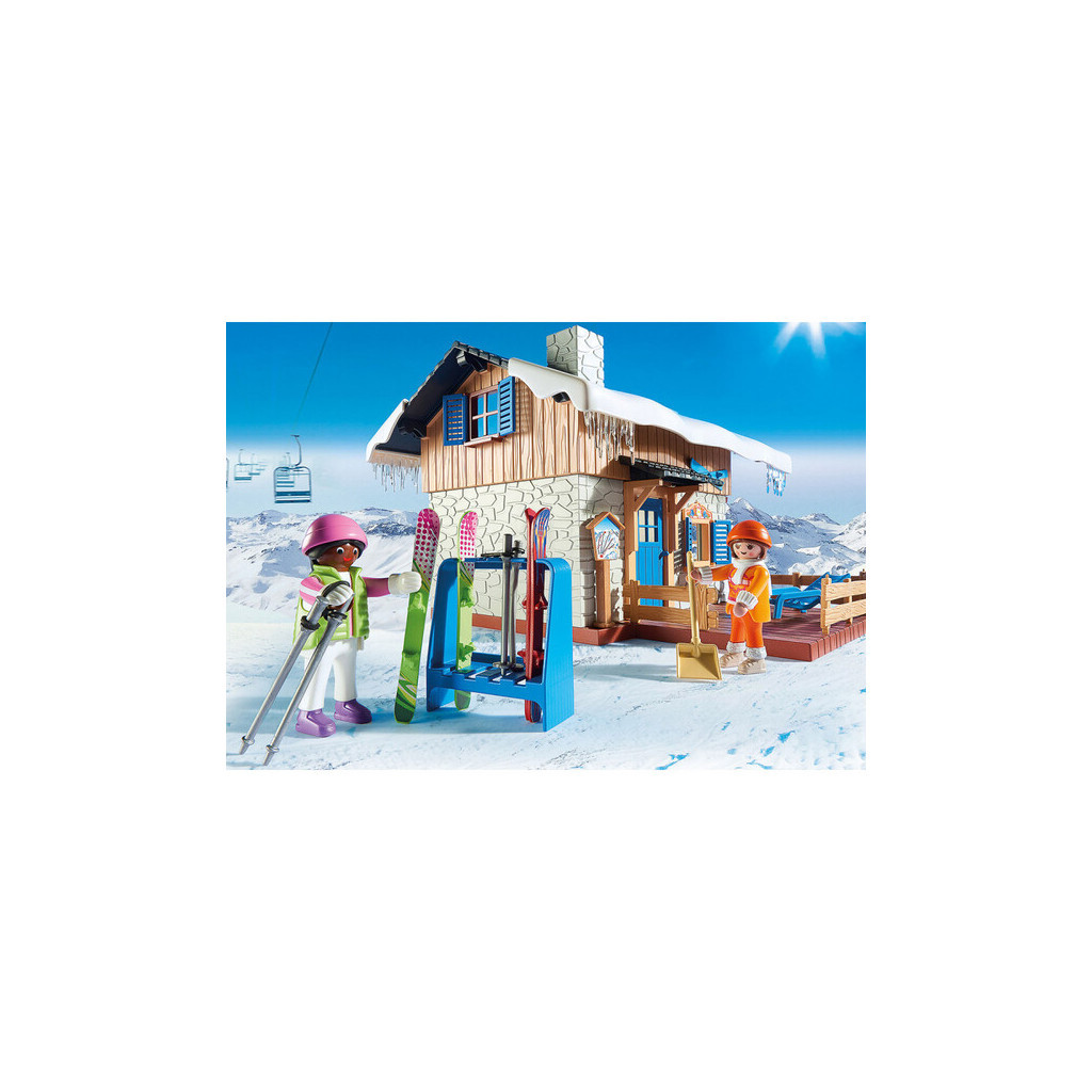 Конструктор Playmobil Лижна база (6333867) - зображення 6