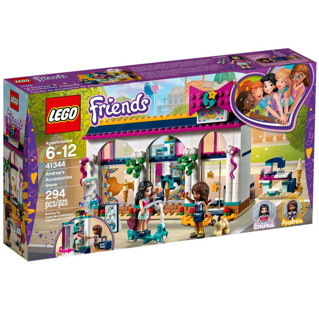 Конструктор LEGO Friends Магазин аксесуарів Андреа 294 деталі (41344) - зображення 1