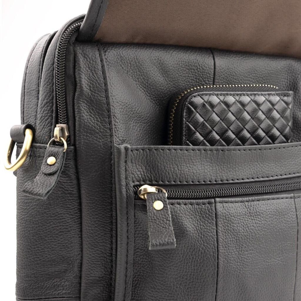 Сумка Vintage Флотар Чорна (14763) - зображення 9