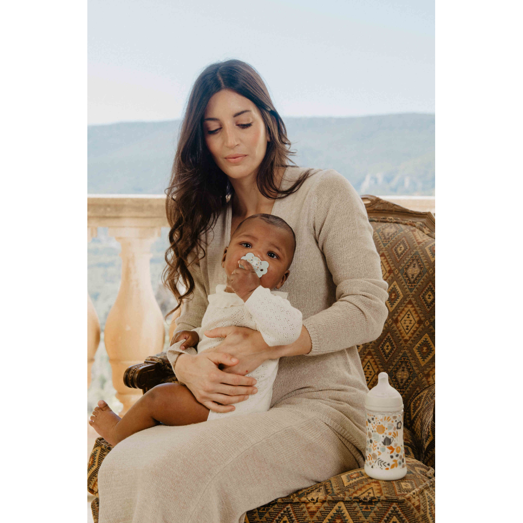 Пустушка Suavinex Wonderland у формі метелика, 0-6 міс. блакитна з малюнком (308776) - изображение 5