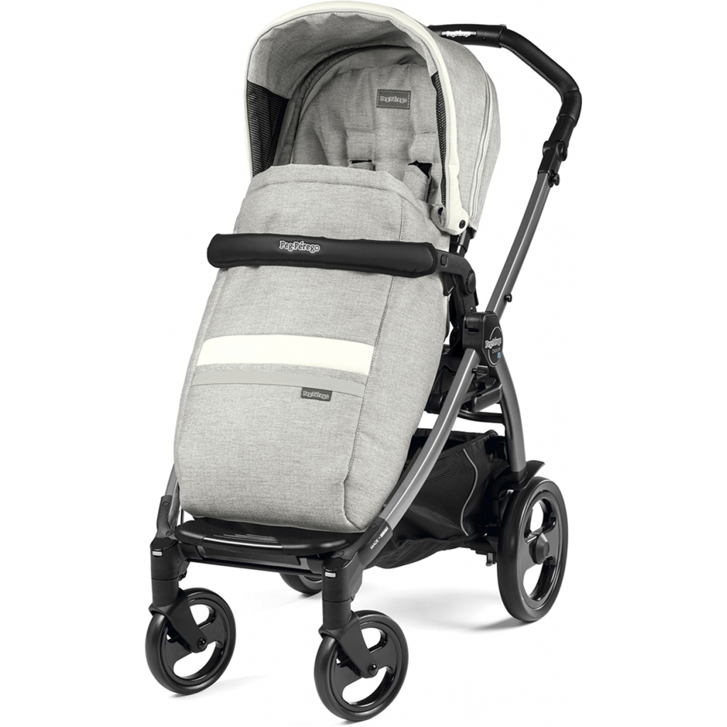 Коляска Peg-Perego 2 в 1 Book 51 Luxe Pure Світло-сіра (PACK01-00000000001) - зображення 2