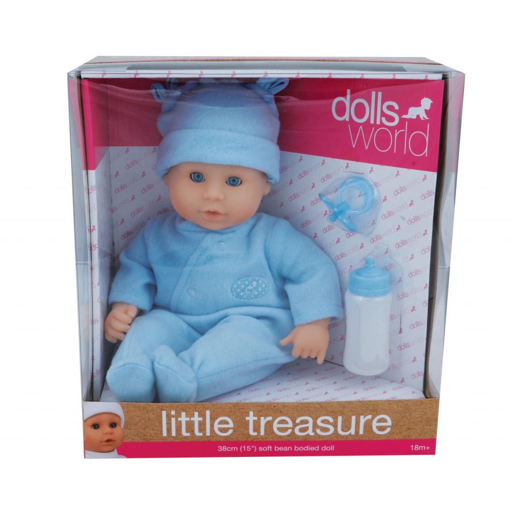 Пупс Dolls World Моя перлинка у блакитному, 38 см (8103) - зображення 2