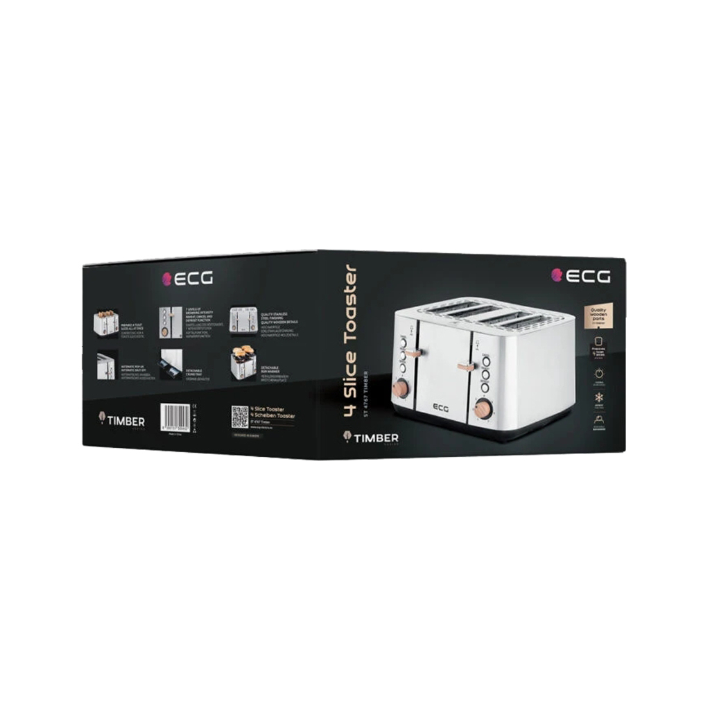 Тостер ECG ST 4767 Timber - изображение 12