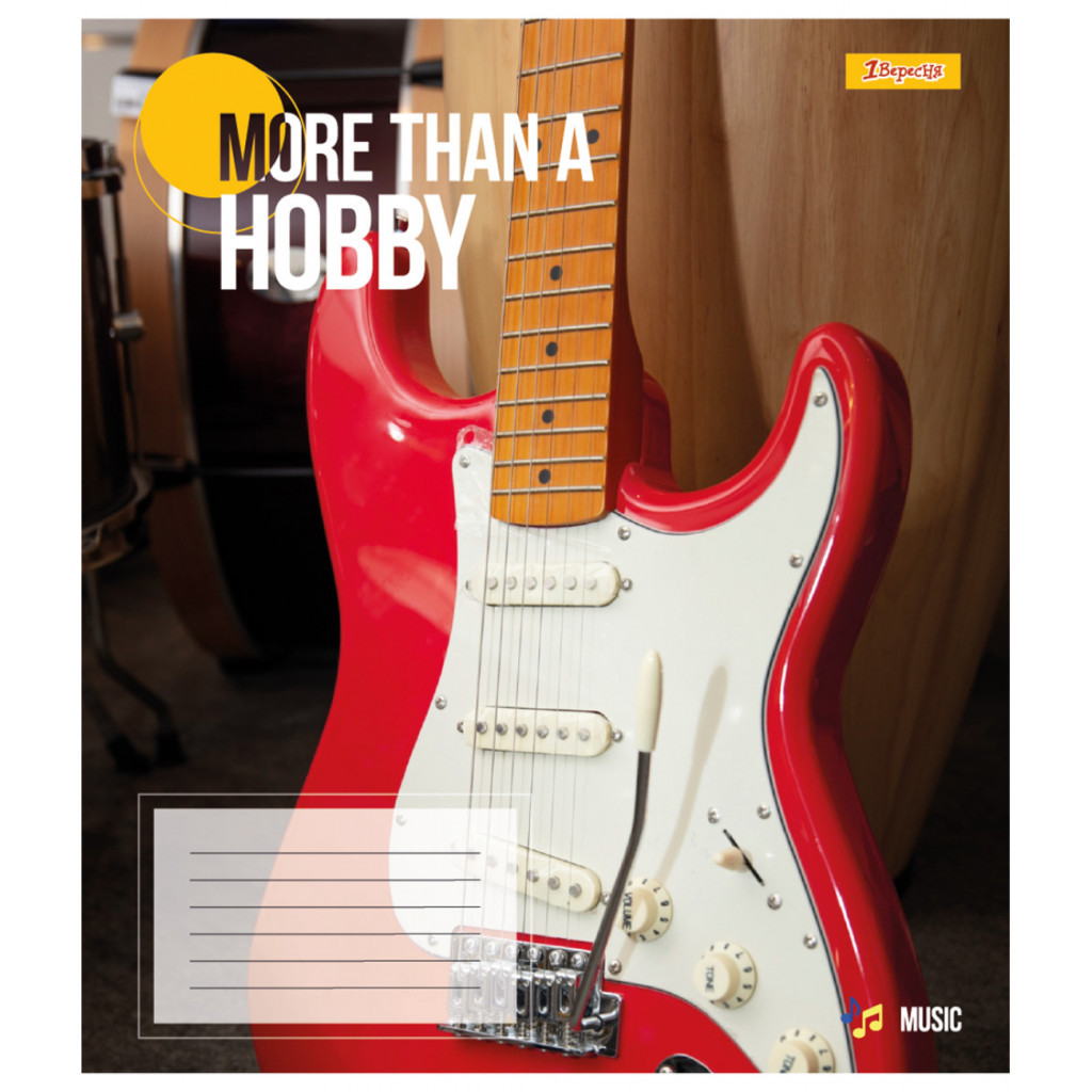 Зошит 1 вересня 1В Hobby 48 аркушів лінія (767379) - зображення 3