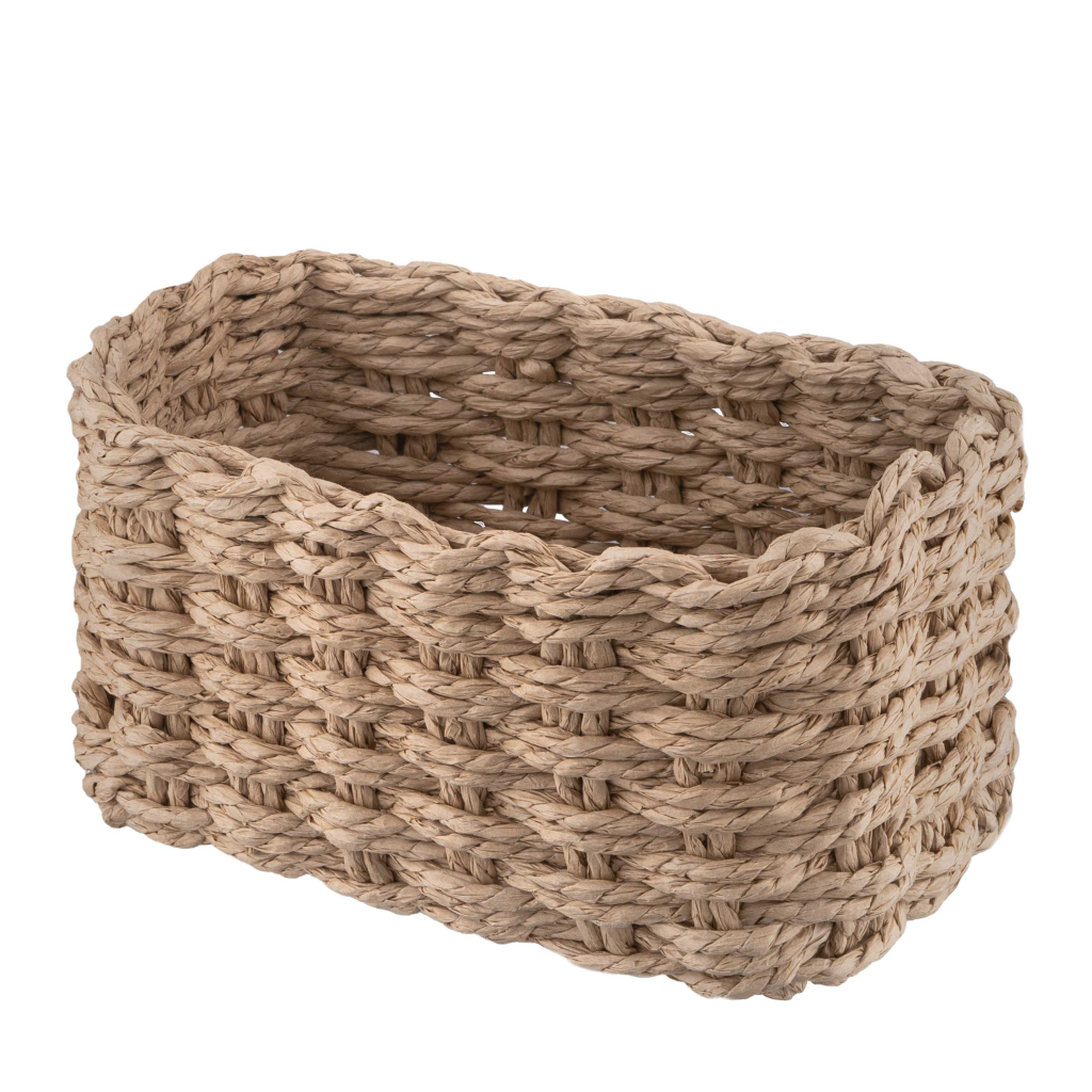 Кошик для зберігання Ardesto Prestigio Плетені Бежеві 3 шт. 3.3 / 2.2 / 1.4 л (ARHC2505BE) - зображення 6