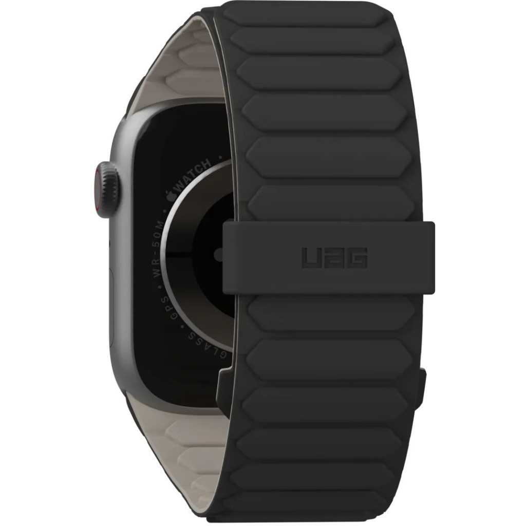 Ремінець до смарт-годинника UAG для Apple Watch Ultra 2/Ultra-49-45-44-42mm, Pathfinder, Black/Titanium (194161114036) - зображення 12