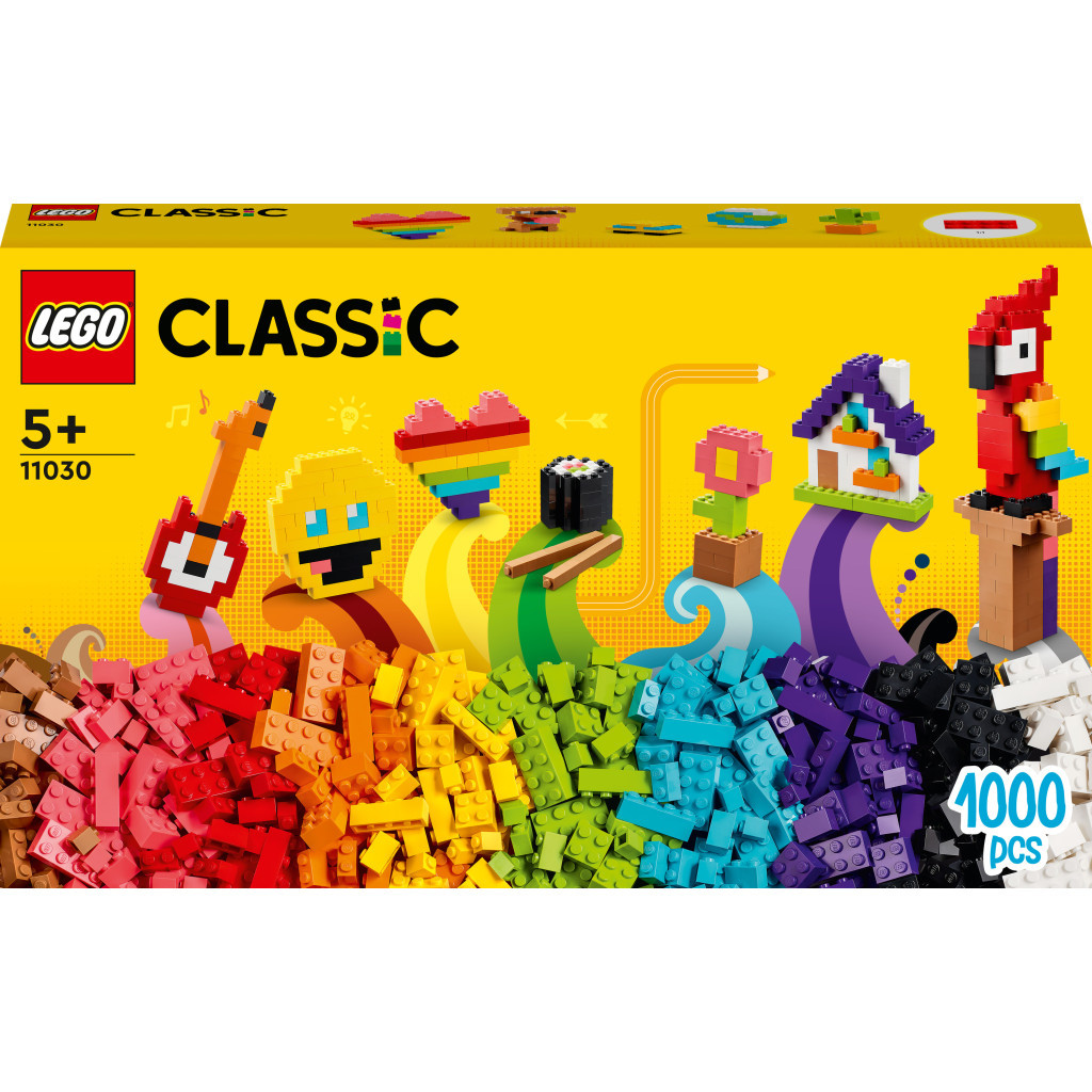 Конструктор LEGO Classic Безліч кубиків 1000 деталей (11030) - зображення 1