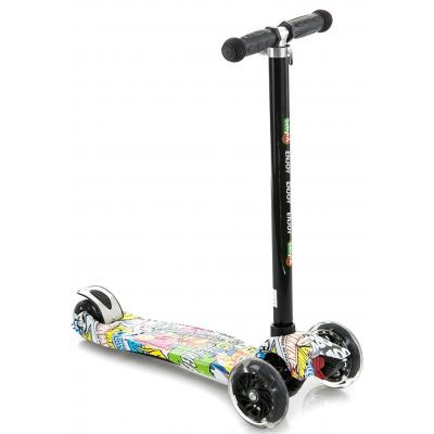 Самокат BabyHit Enjoy - Graffiti Yellow Blue (30157) - зображення 1