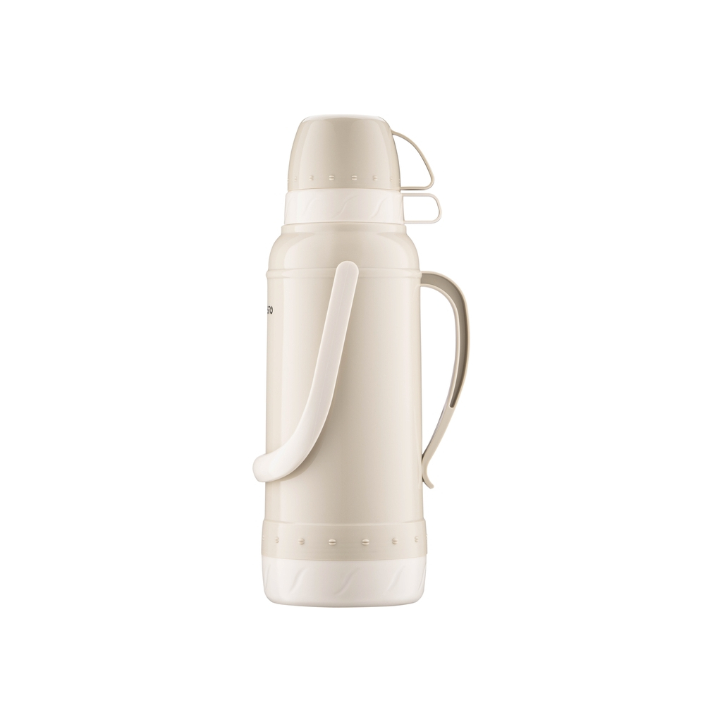 Термос Ardesto Gemini Gourmet 2000 мл Бежевий (AR2620BGG) - зображення 4