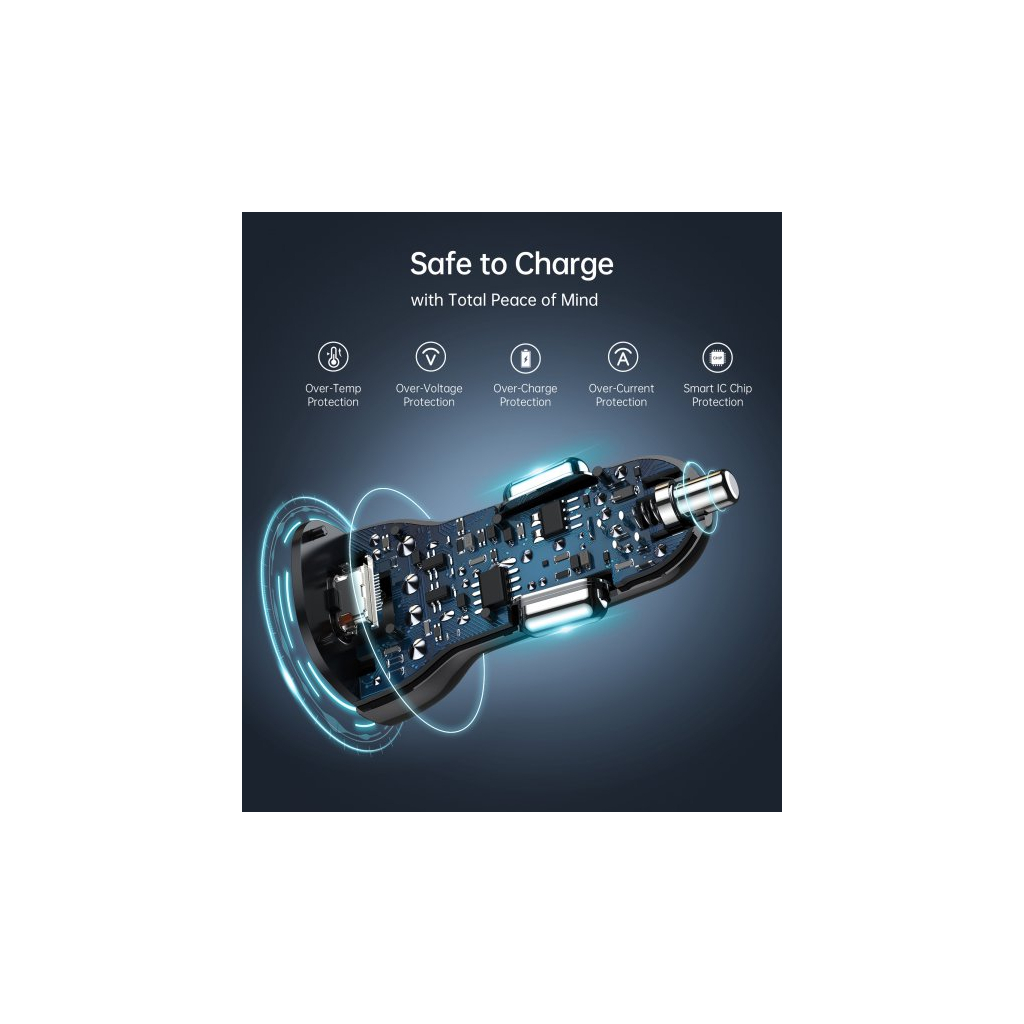 Зарядний пристрій Maxxter USB + cable USB-C to Lighting (PD 20W) (WC-PD-CtL-01) - зображення 7