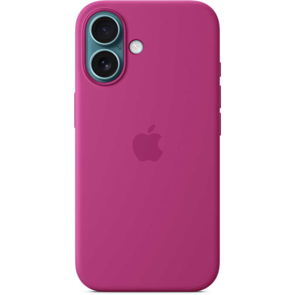 Чохол до мобільного телефона Apple iPhone16 Silicone Case with MagSafe - Fuchsia (MYY53ZM/A) - зображення 3