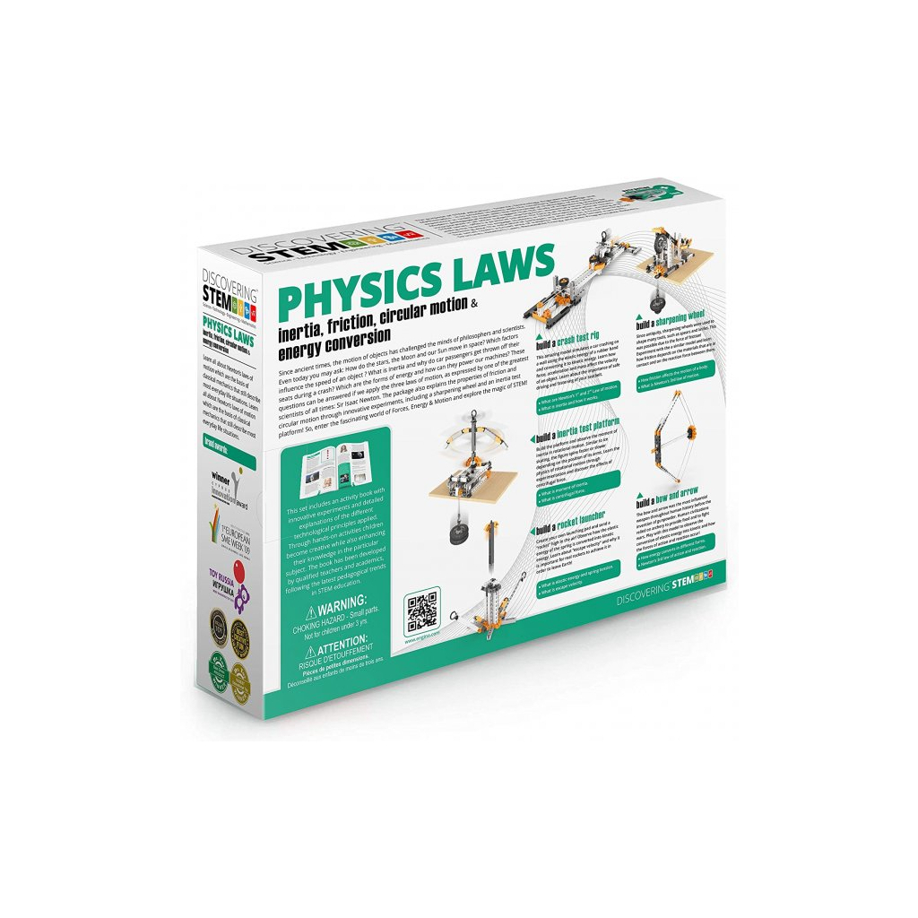 Конструктор Engino Stem Закон Ньютона та Похилі площини (STEM902) - зображення 2
