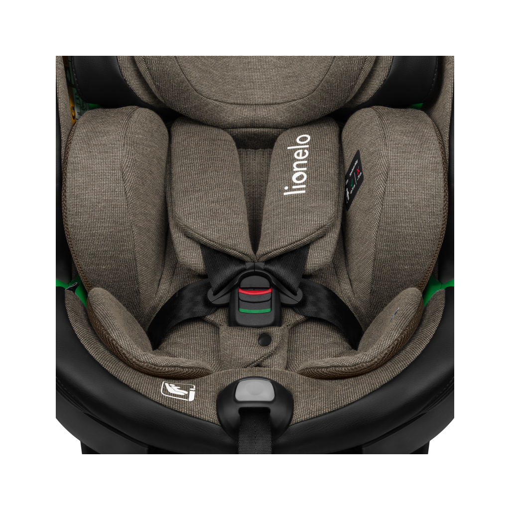 Автокрісло Lionelo Harmony I-Size Green Olive Leather (LO-HARMONY I-SIZE GREEN OLIVE LEATHER) - зображення 9