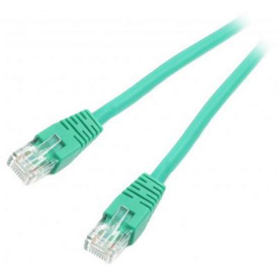 Патч-корд 0.5м UTP cat 6 CCA green Cablexpert (PP6U-0.5M/G) - зображення 1