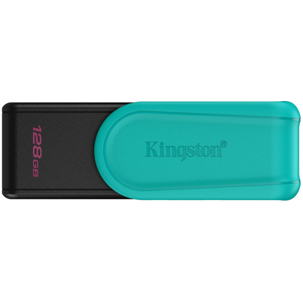 USB флеш накопичувач Kingston 128GB DataTraveler Exodia S Black/Turquoise USB 3.2 (DTXS/128GB) - зображення 1