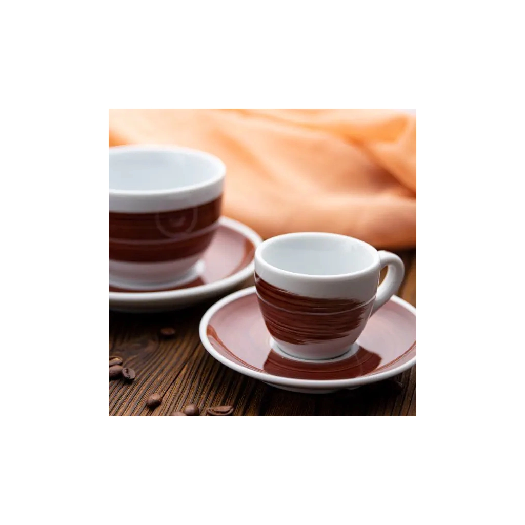 Чашка Ancap cappuccino large 260 мл, серія Verona Millecolori Brown (35130) - зображення 3