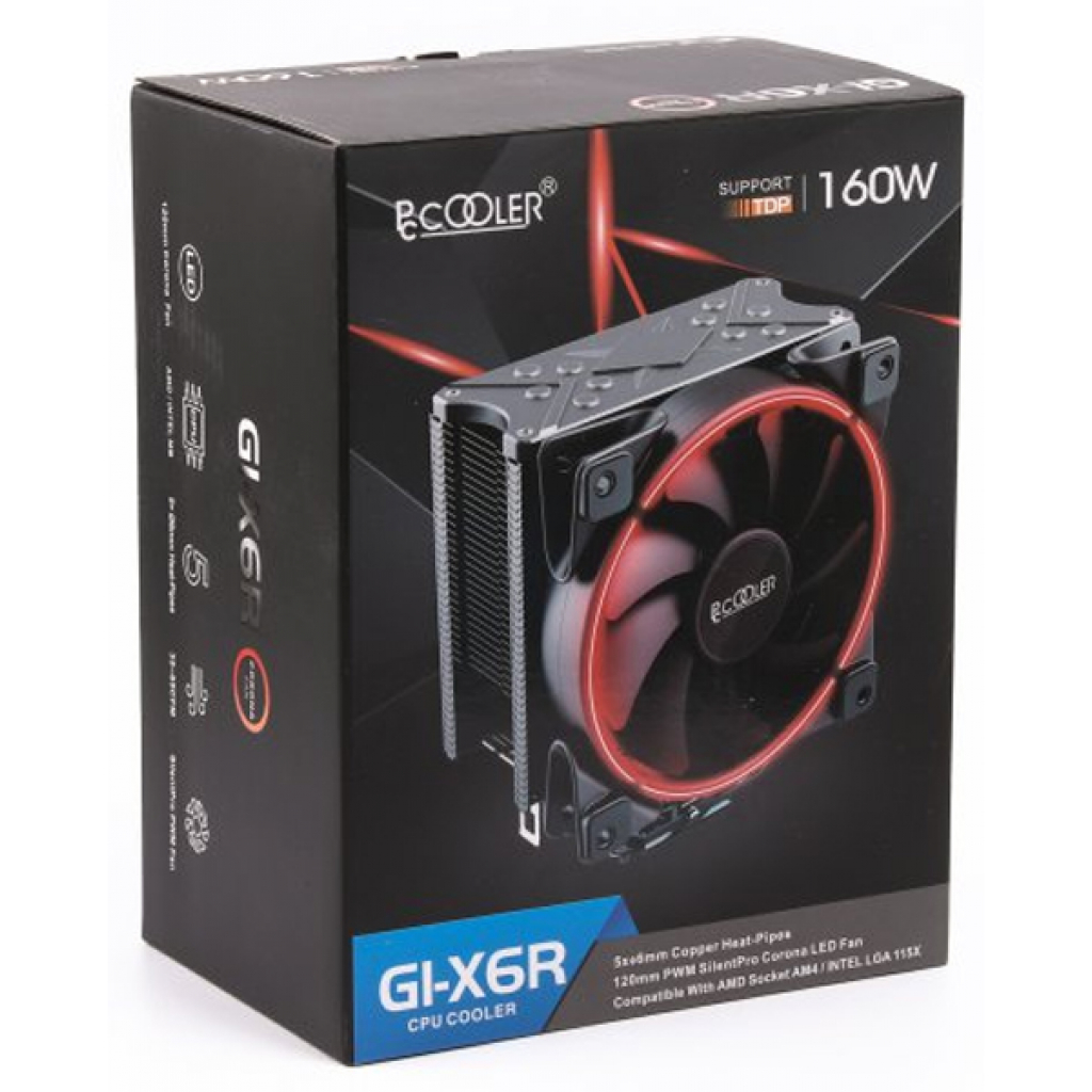 Кулер до процесора PcCooler GI-X6R - зображення 7