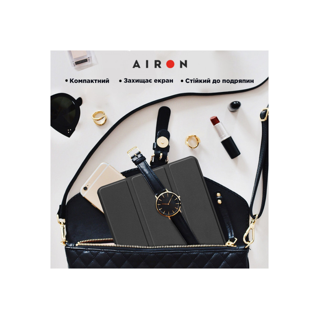 Чохол до планшета AirOn Premium для Lenovo Tab M9 9" (TB-310FU) + protective film black (4822352781091) - зображення 9