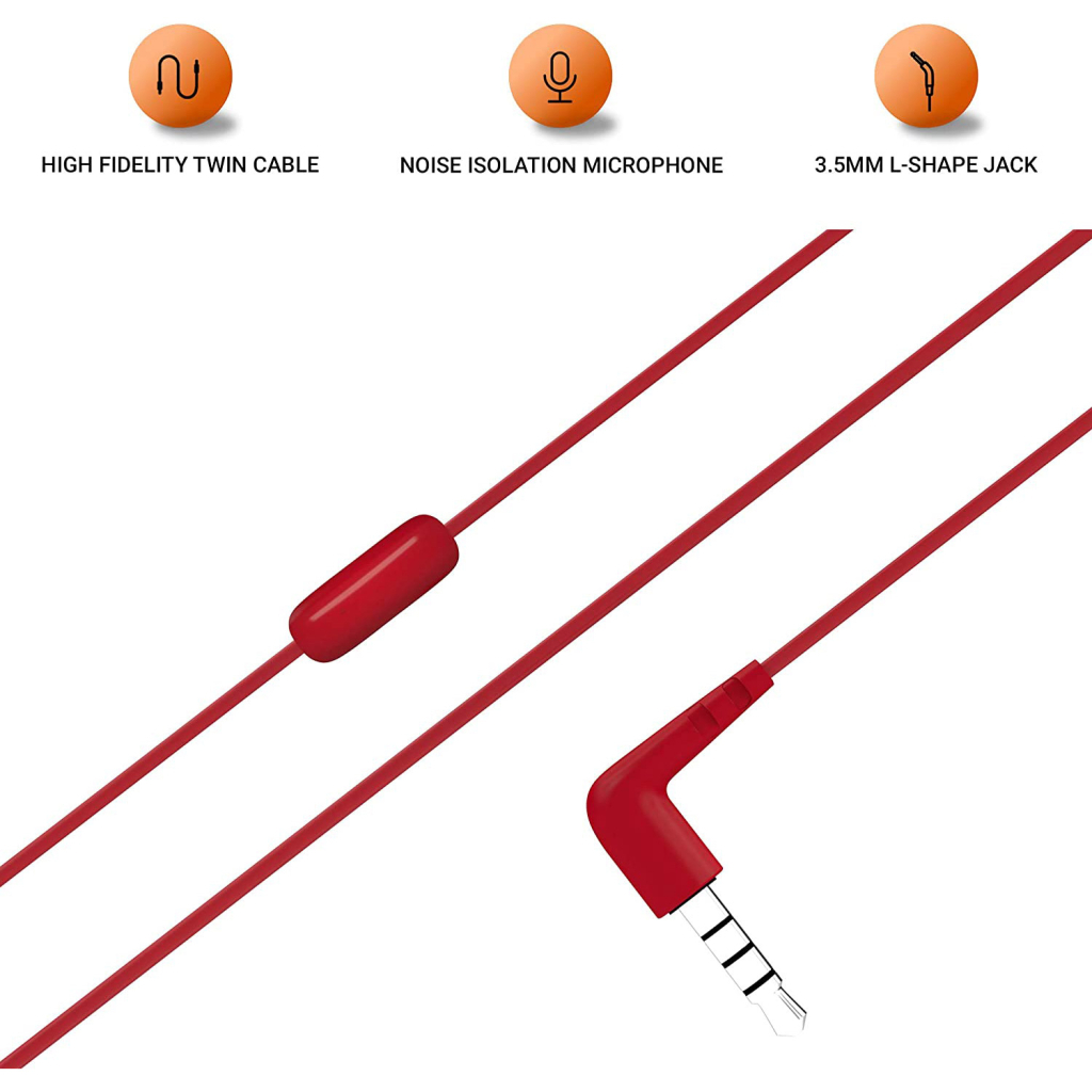 Навушники JBL C50 HI Red (JBLC50HIRED) - зображення 3